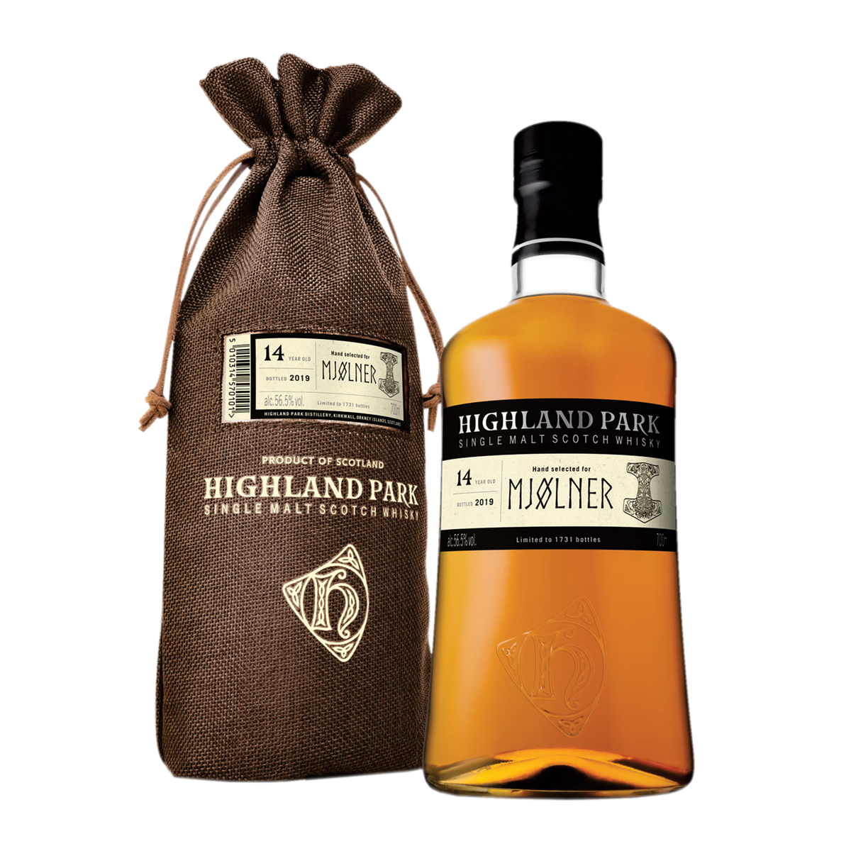 Highland Park Mjølner 14 Year Old Cask Strength Single Malt Scotch Whisky 700ml