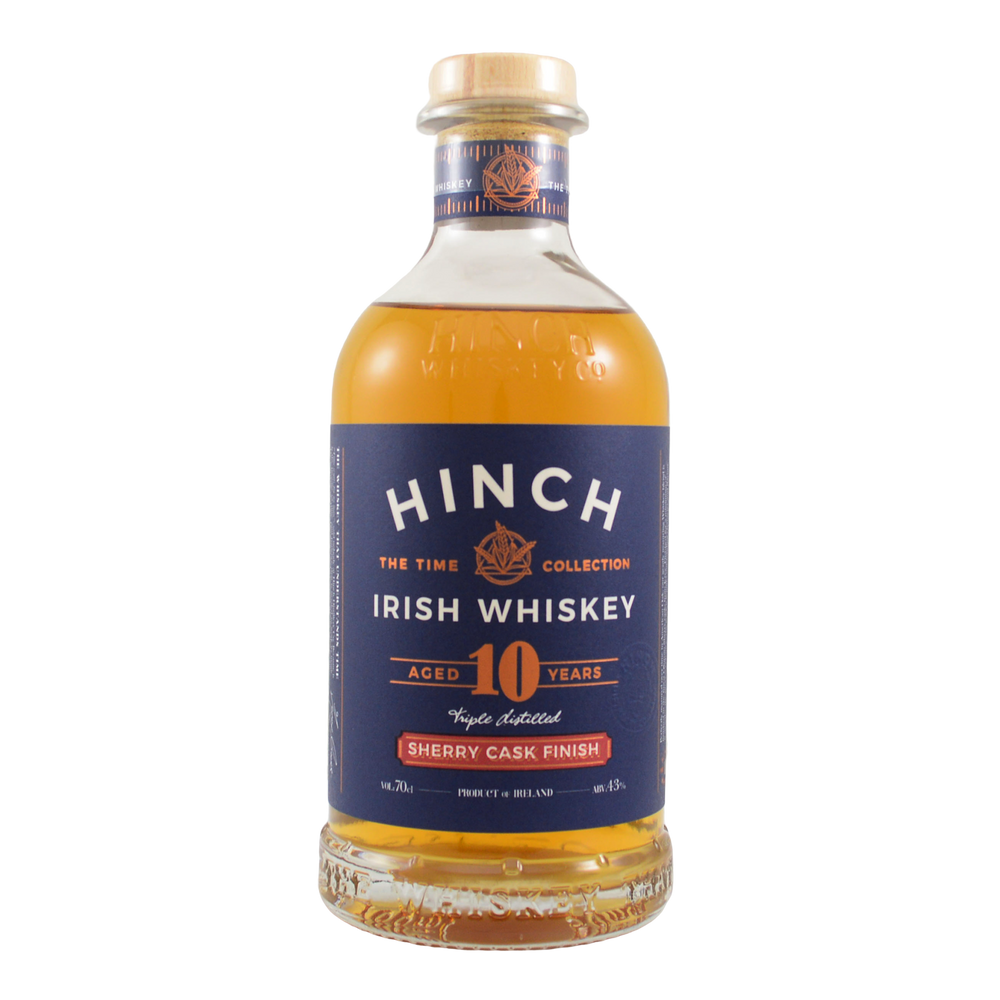 Hinch Distillery Co. 10 Year Old Sherry Cask Irish Whiskey 700ml