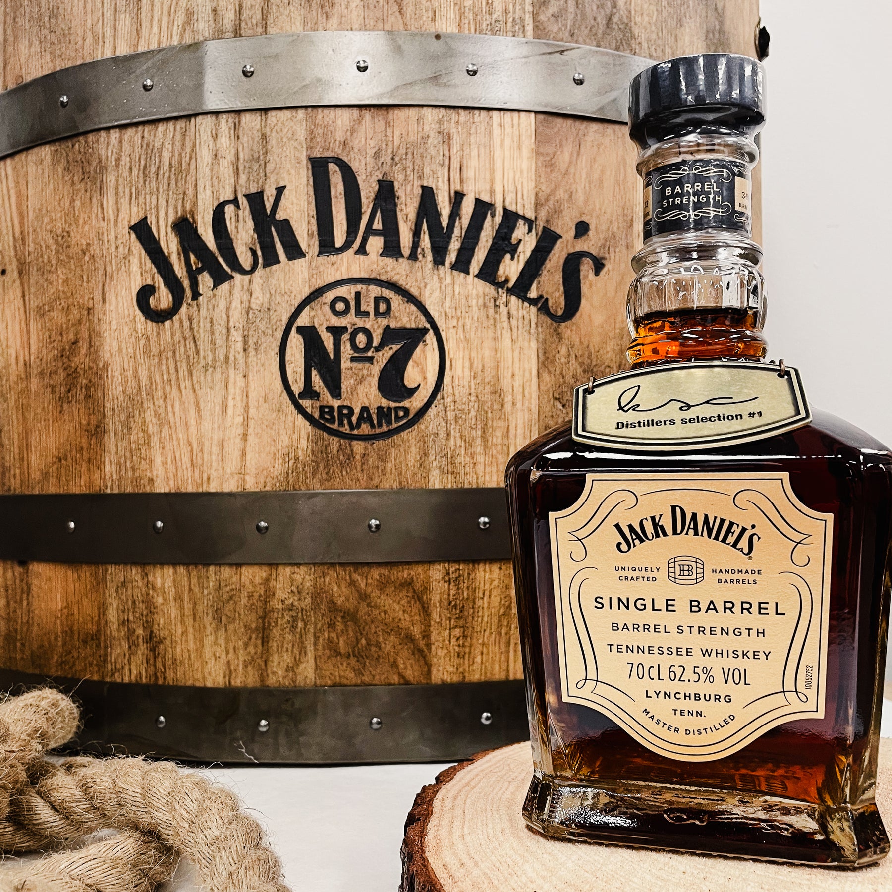 Jack Daniels KSC Distillers Select #1 Single Barrel Barrel Strength Tennessee Whiskey 700ml - Kent Street Cellars