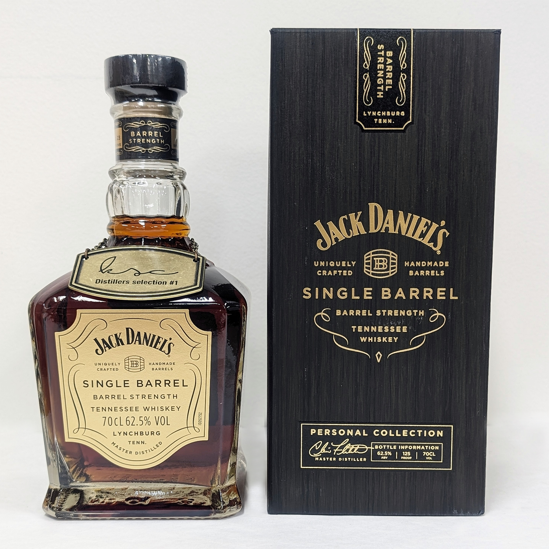 Jack Daniels KSC Distillers Select #1 Single Barrel Barrel Strength Tennessee Whiskey 700ml - Kent Street Cellars