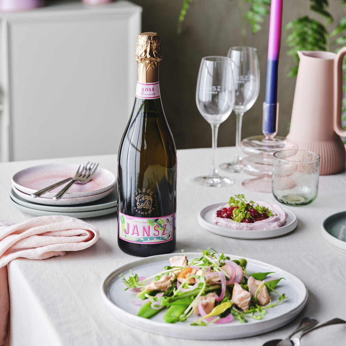 Jansz Tasmanian Premium Brut Rose NV - Kent Street Cellars