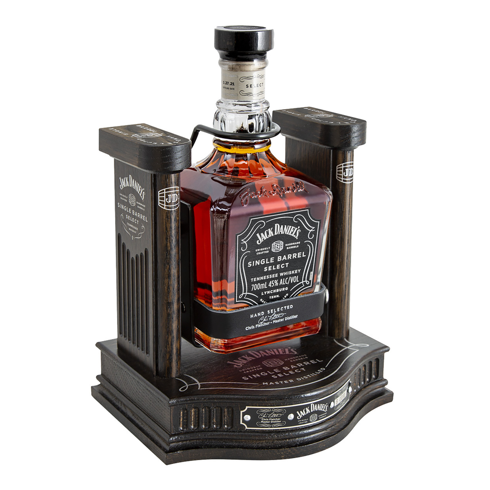 Jack Daniels Single Barrel Select Tennessee Whiskey 700ml with Cradle - Kent Street Cellars