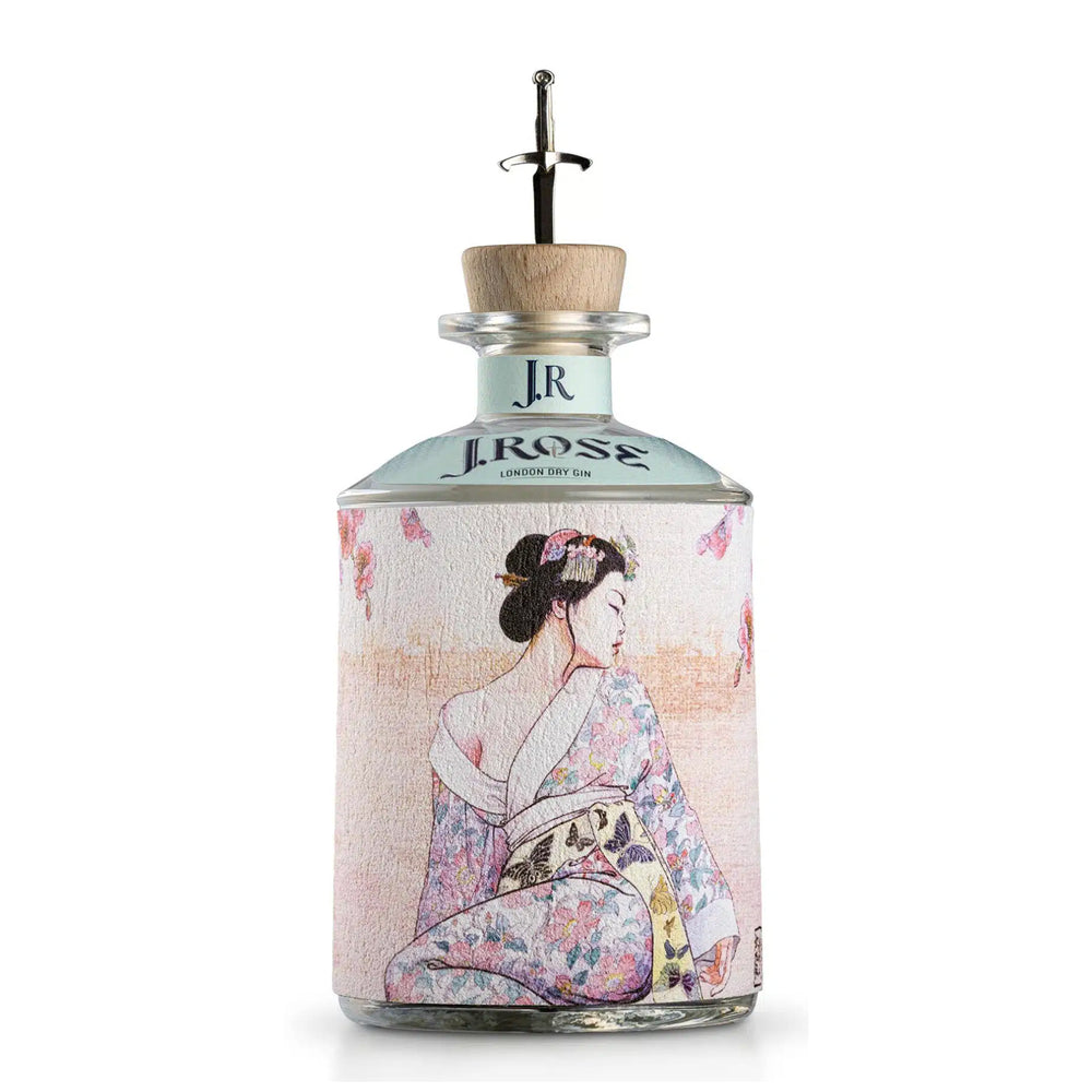 J.Rose London Dry Artisan Gin - Woman In Kimono 700ml - Kent Street Cellars