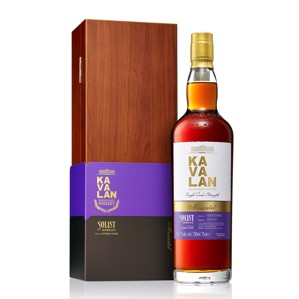 Kavalan Solist Moscatel Cask Strength Single Malt Taiwanese Whisky 750ml