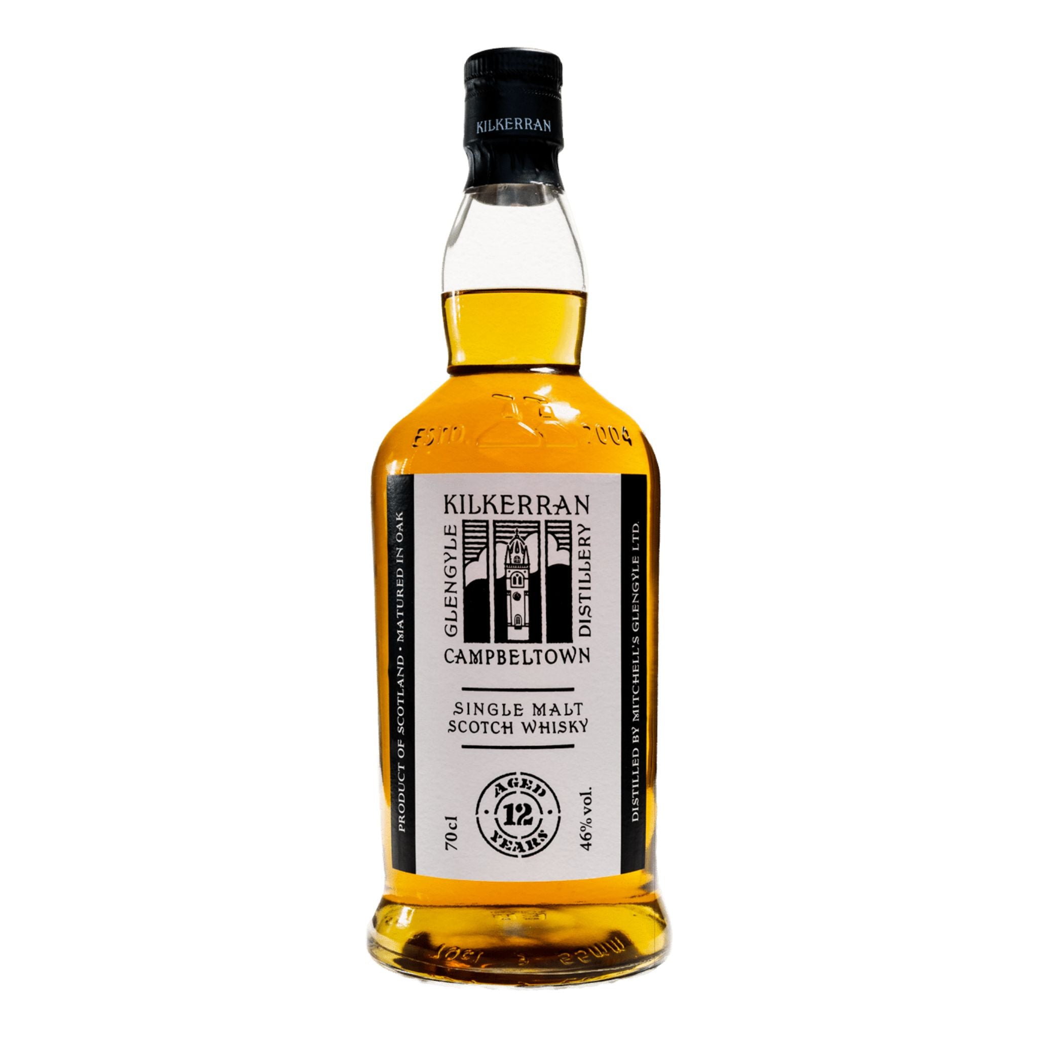 Glengyle Distillery Kilkerran 12 Year Old Single Malt Scotch Whisky 700ml