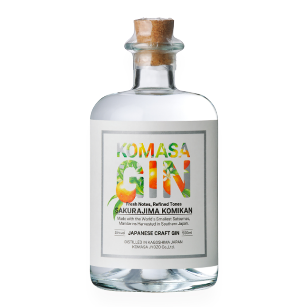 Komasa Komikan (Mandarin) Japanese Gin 500ml