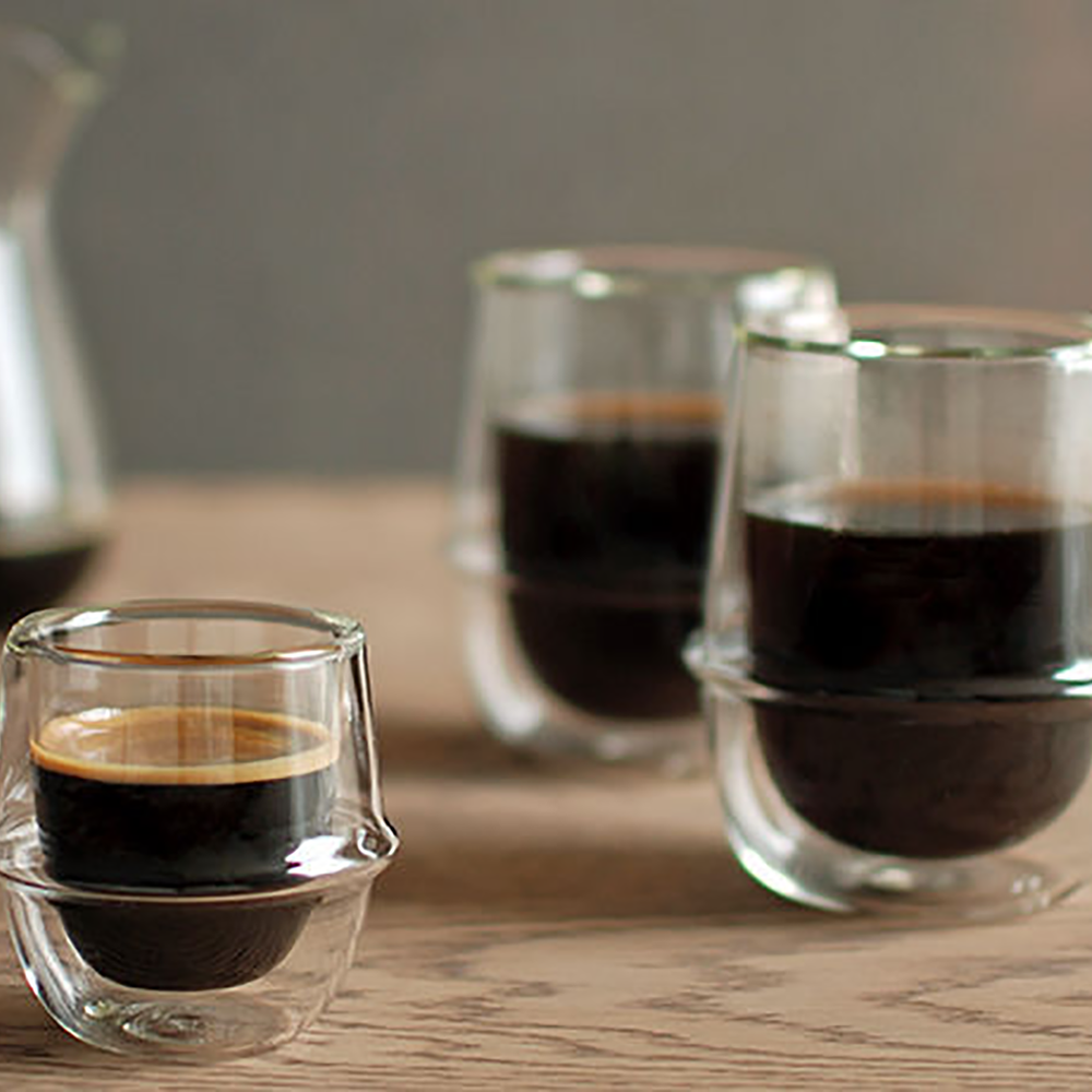 Kinto Kronos Double Wall Coffee Cup