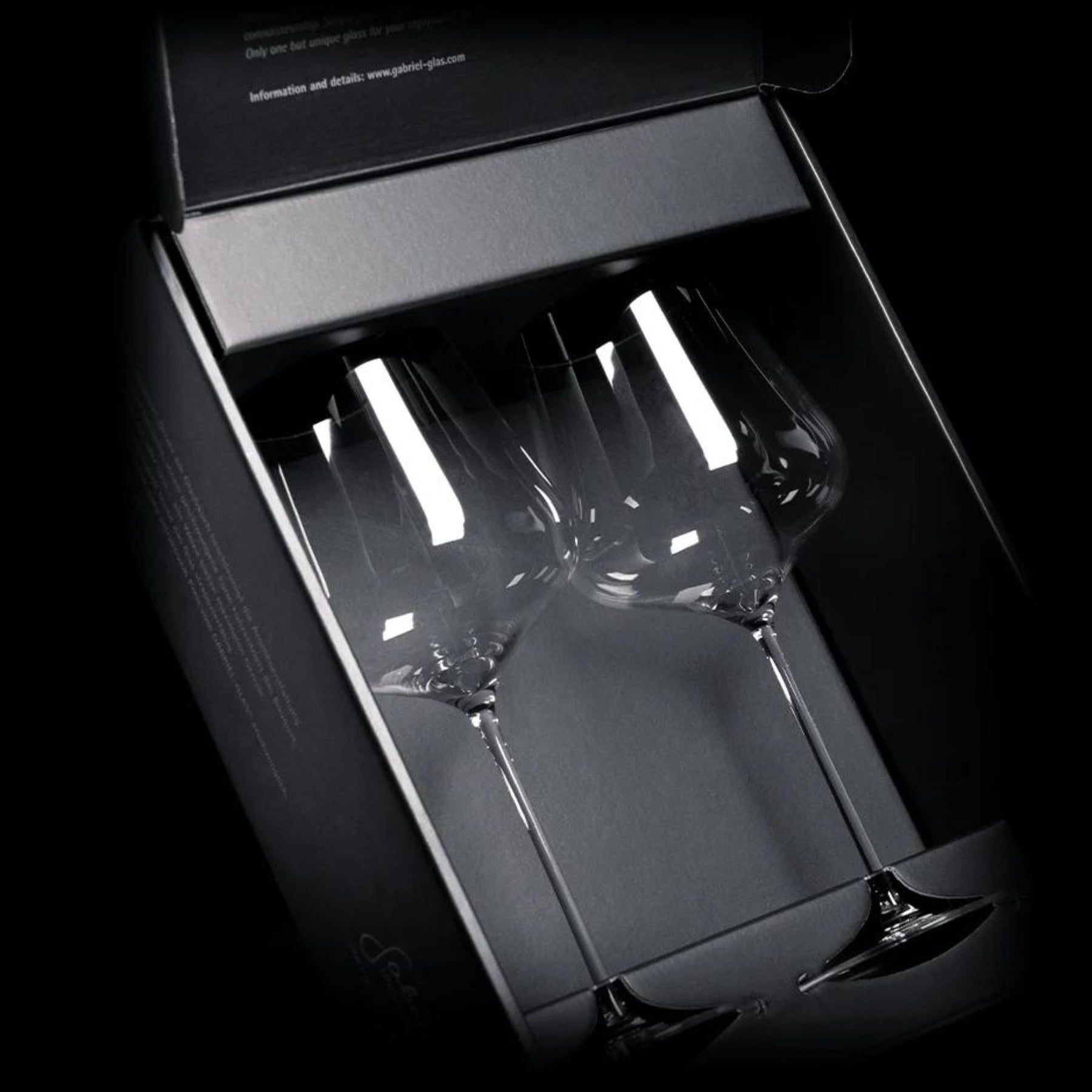 Gabriel-Glas Gold Edition Wine Glass Gift Box (2 Pack)