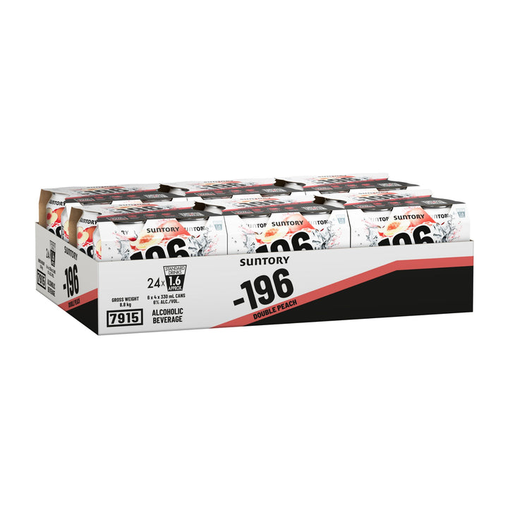 Suntory -196 Double Peach (Case)