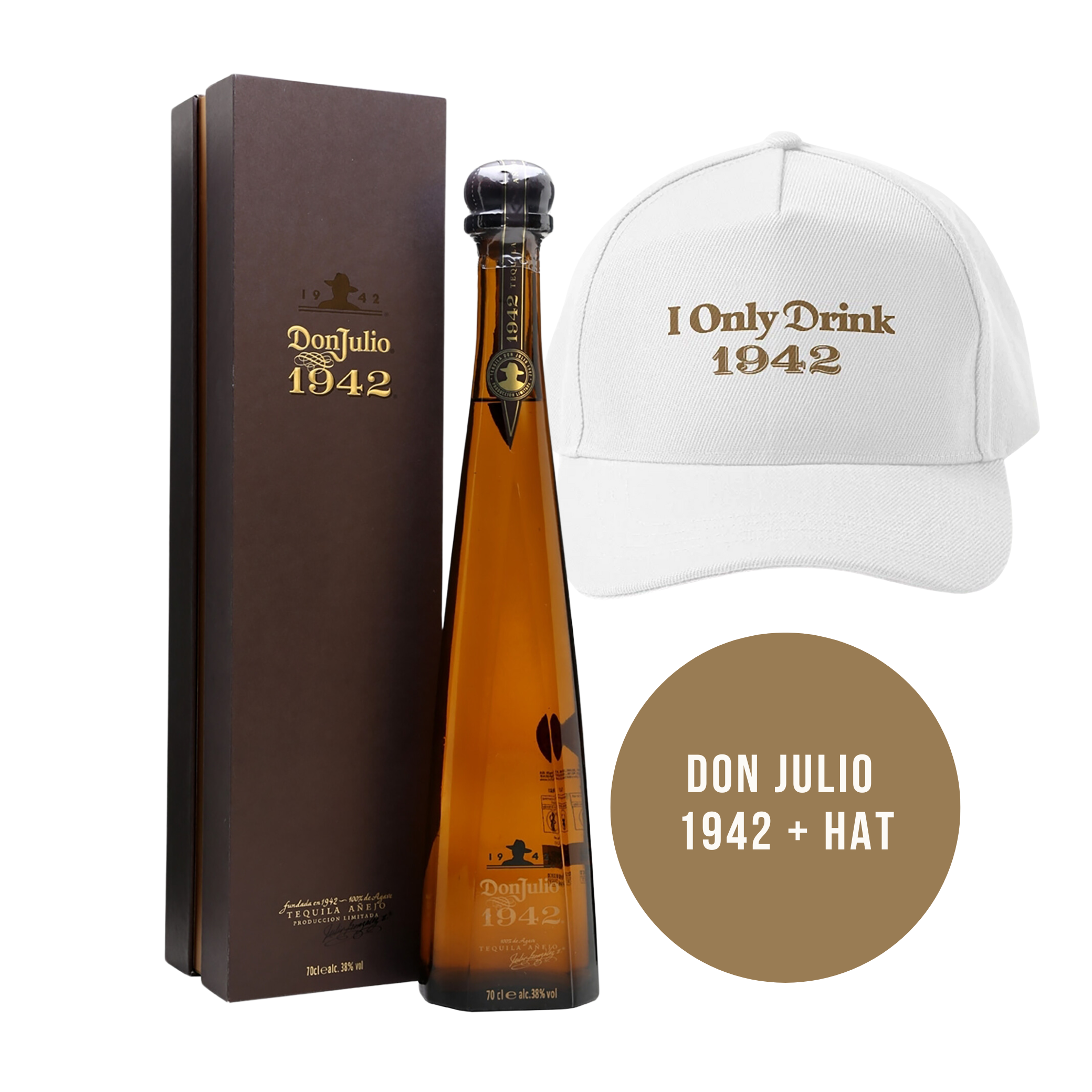 Don Julio 1942 Añejo Tequila 750ml + 1942 Cap | Kent Street Cellars