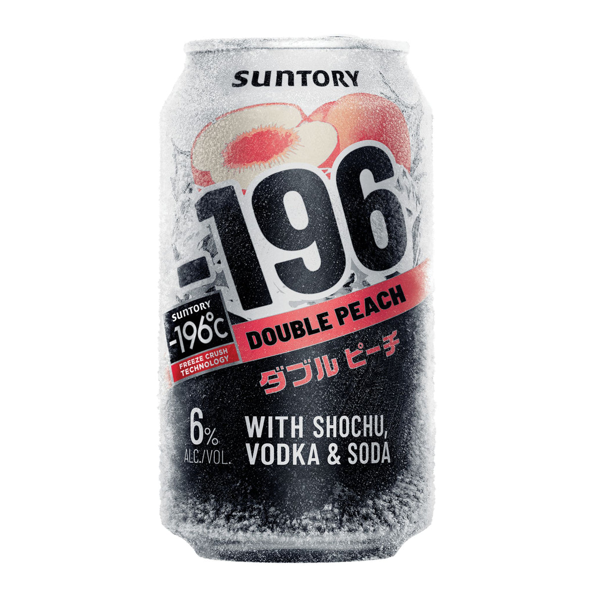 Suntory -196 Double Peach (4 Pack)