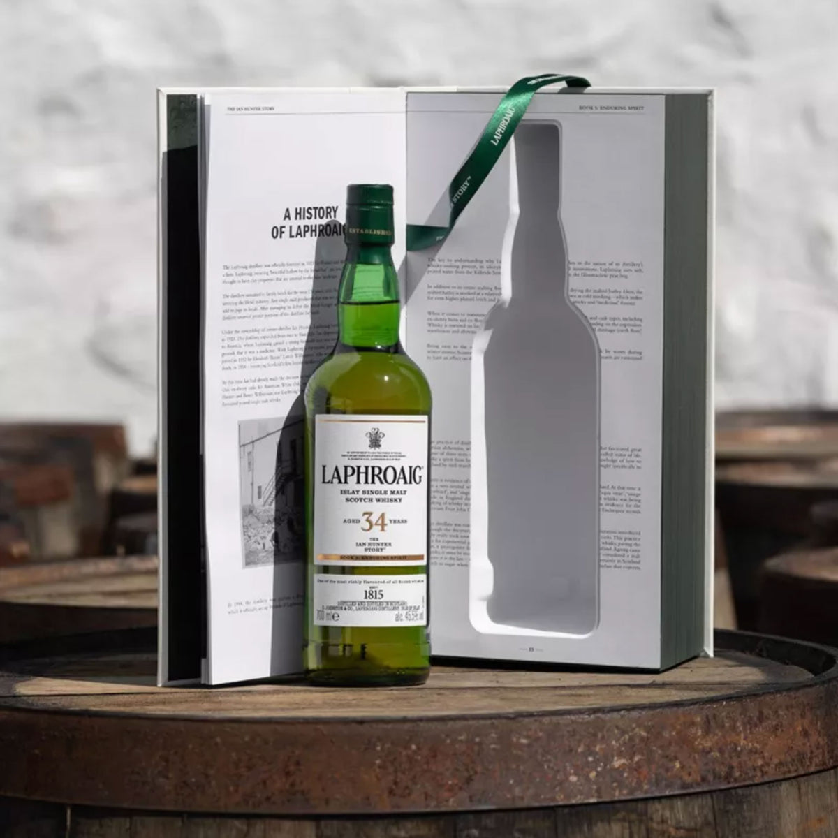 Laphroaig 34 Year Old The Ian Hunter Story Book #5 Single Malt Scotch Whisky 700ml - Kent Street Cellars
