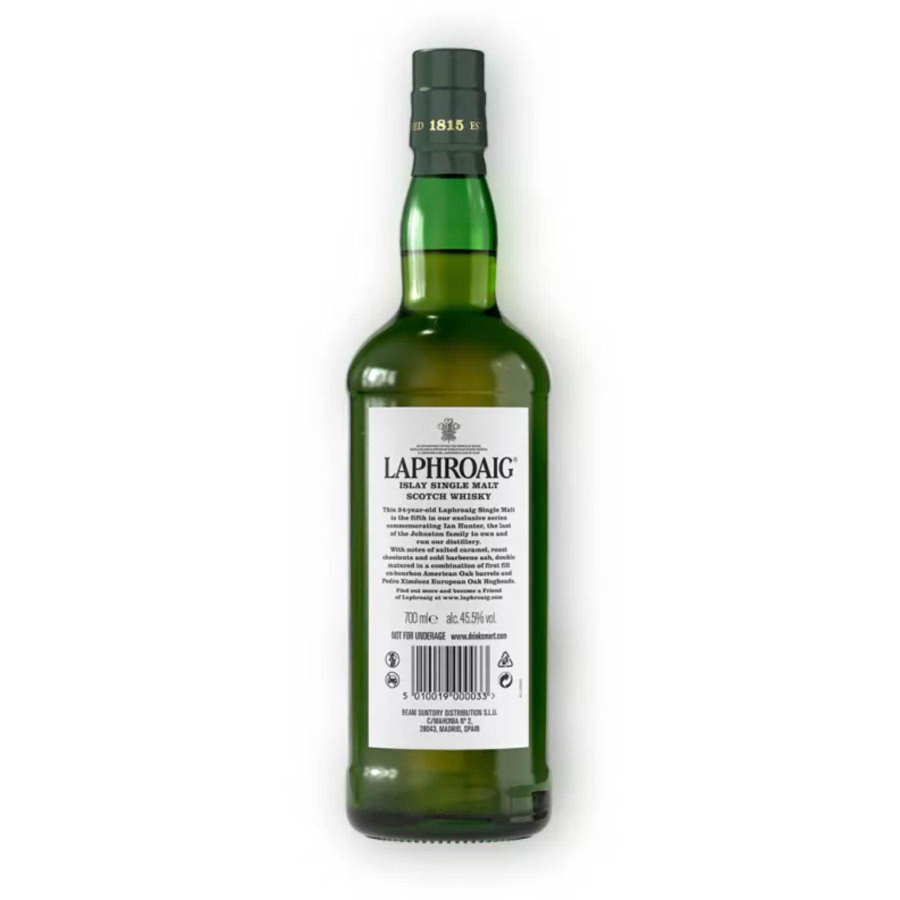 Laphroaig 34 Year Old The Ian Hunter Story Book #5 Single Malt Scotch Whisky 700ml - Kent Street Cellars