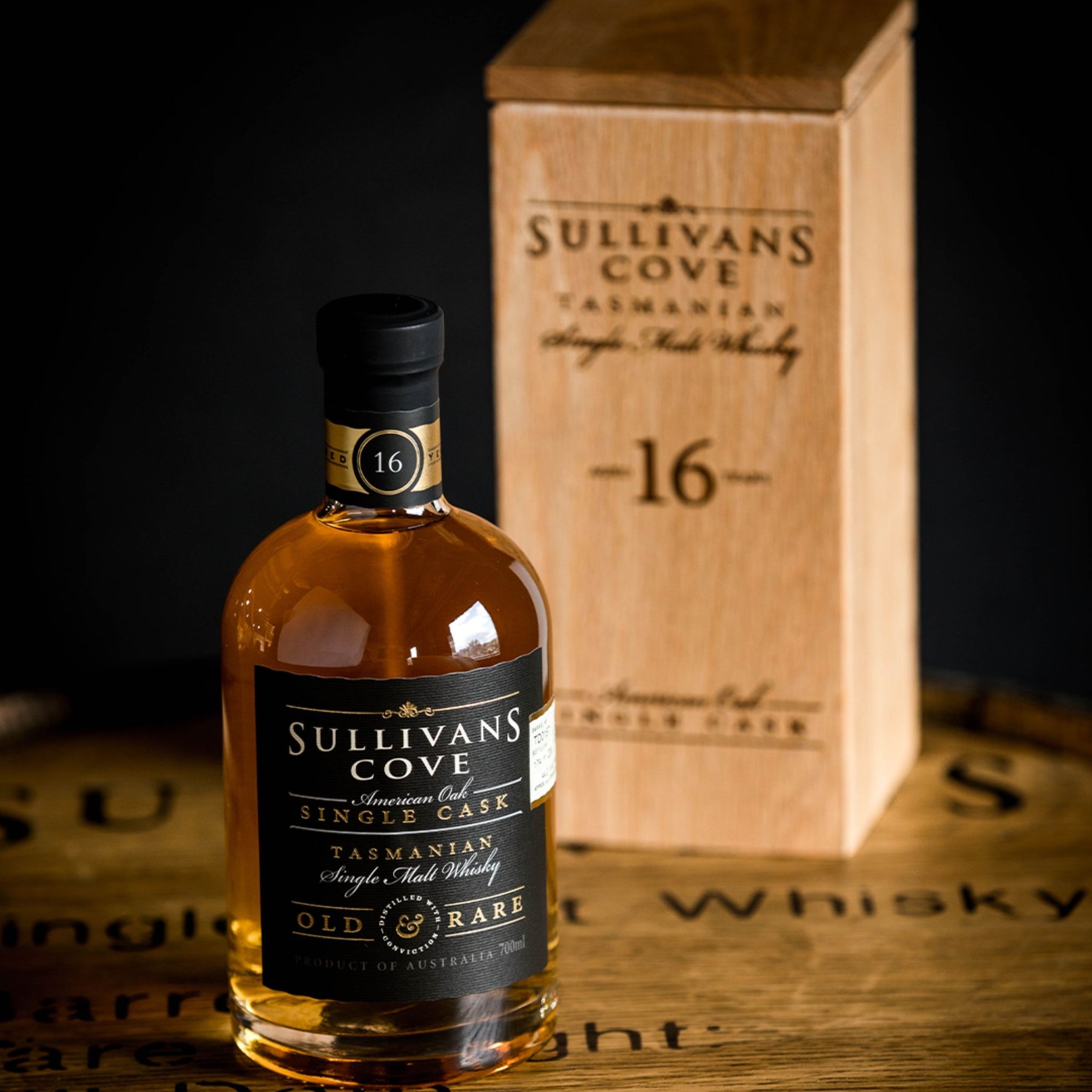 After 16 years of patience, yielding just 213 bottles, Sullivans Cove presents TD0207: a celebration of the opulence of American oak. This release showcases the remarkable potential of Sullivans Cove’s spirit. - Kent Street Cellars