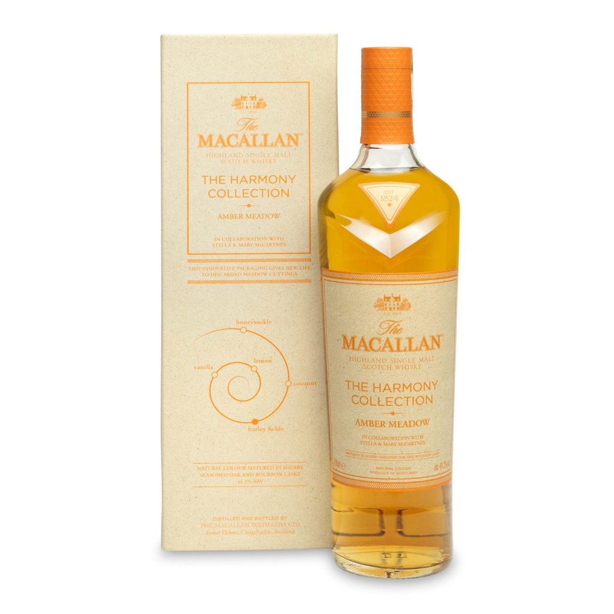 The Macallan Harmony Collection Amber Meadow Single Malt Scotch Whisky 700ml - Kent Street Cellars