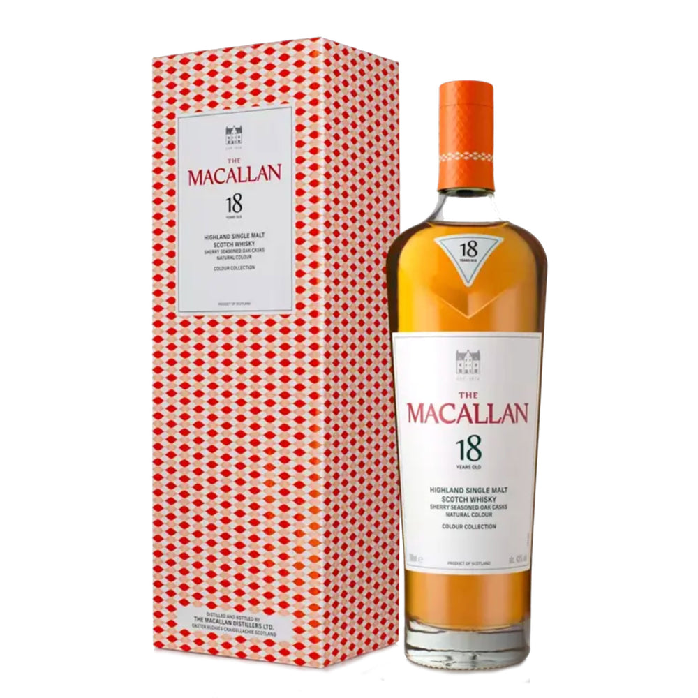 The Macallan Colour Collection 18 Year Old Single Malt Scotch Whisky 700ml - Kent Street Cellars