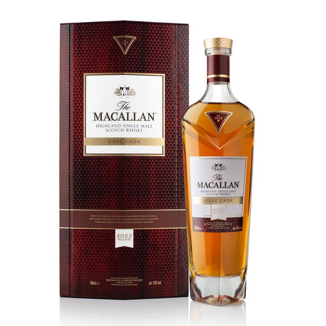 The Macallan Rare Cask Single Malt Scotch Whisky 700ml (2022 Release)
