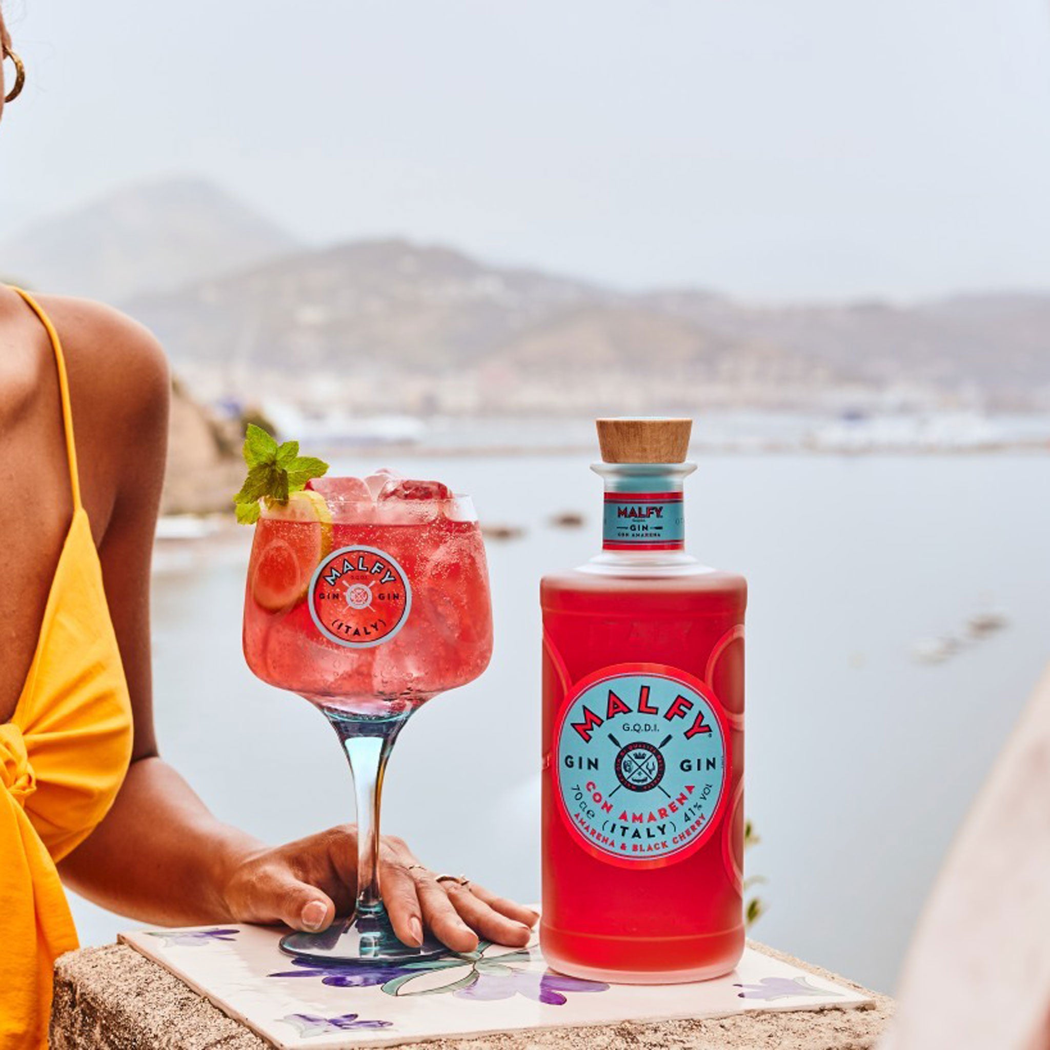 Malfy Con Amarena Black Cherry Gin 700ml