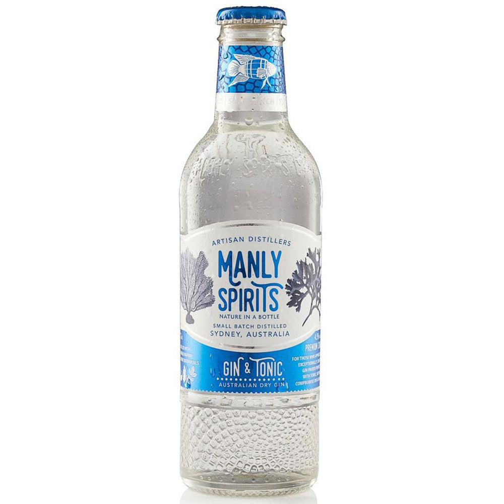 Manly Spirits Gin & Tonic (Case)
