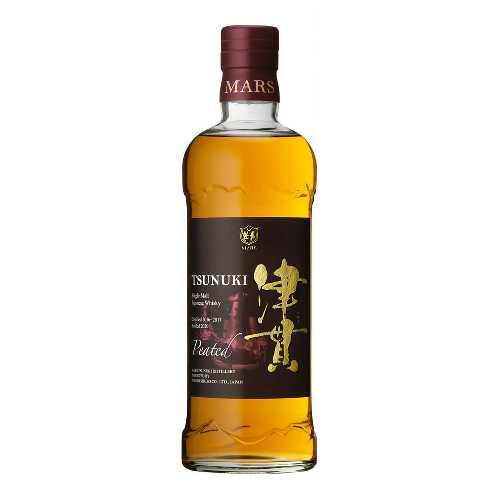 Mars Distillery Tsunuki Peated Single Malt Japanese Whisky 700ml (2020 Release)