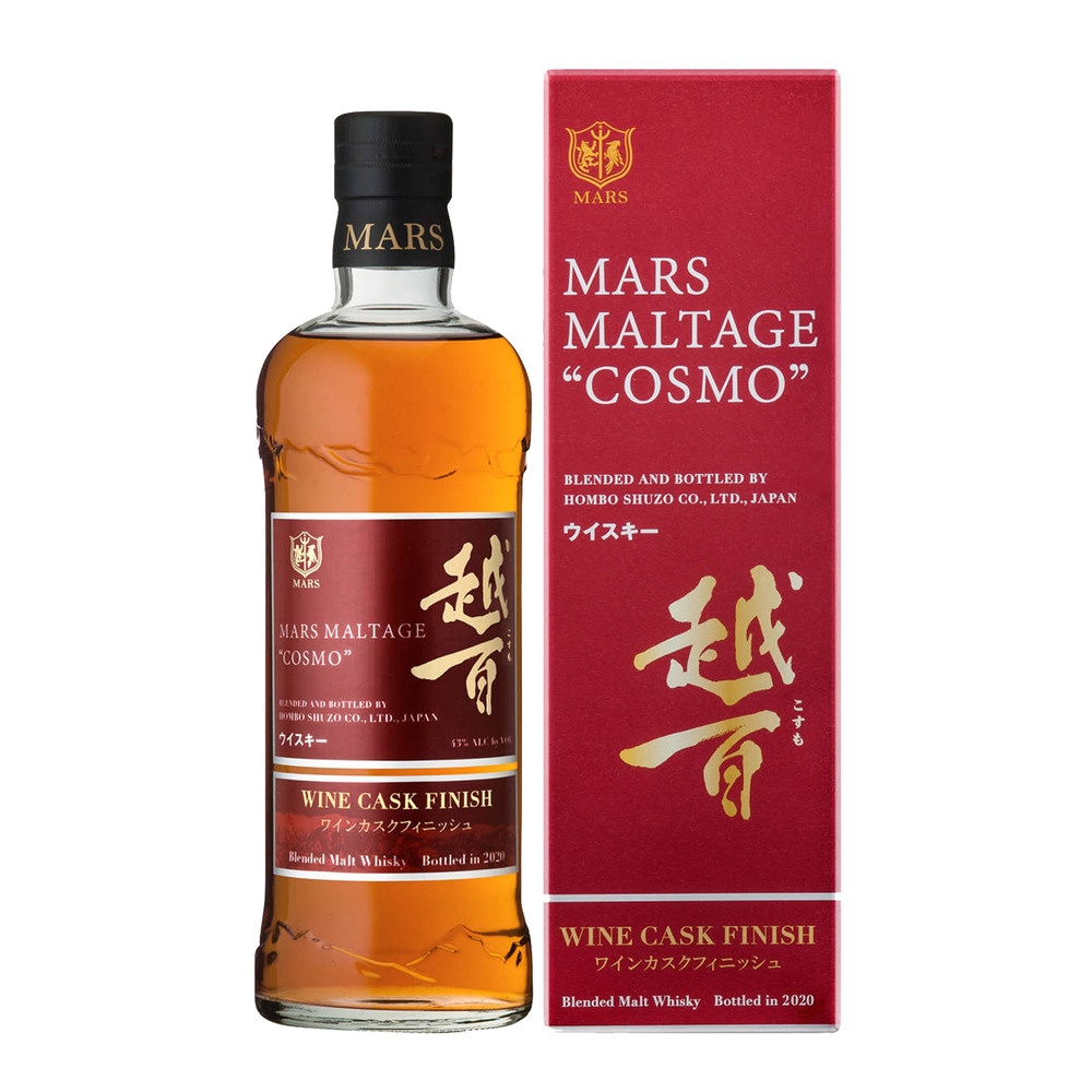 Mars Maltage Cosmo Wine Cask Finish Blended Japanese Whisky 700ml (2020 Bottling)