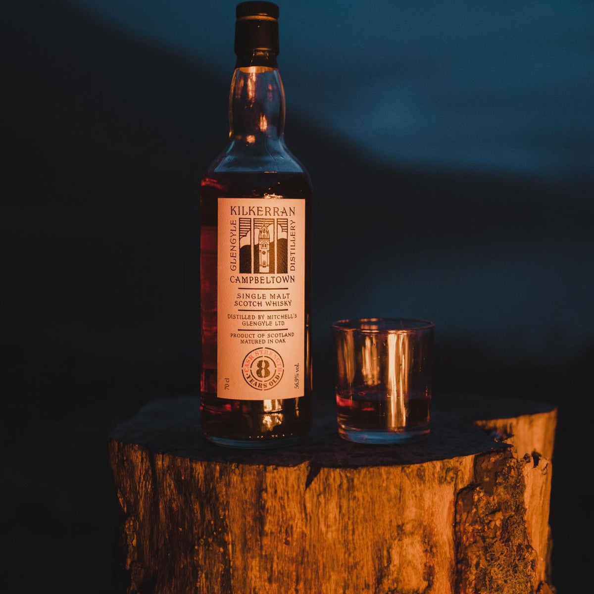 Glengyle Distillery Kilkerran 8 Year Old Cask Strength Sherry Cask Matured Scotch Whisky 700ml - Kent Street Cellars