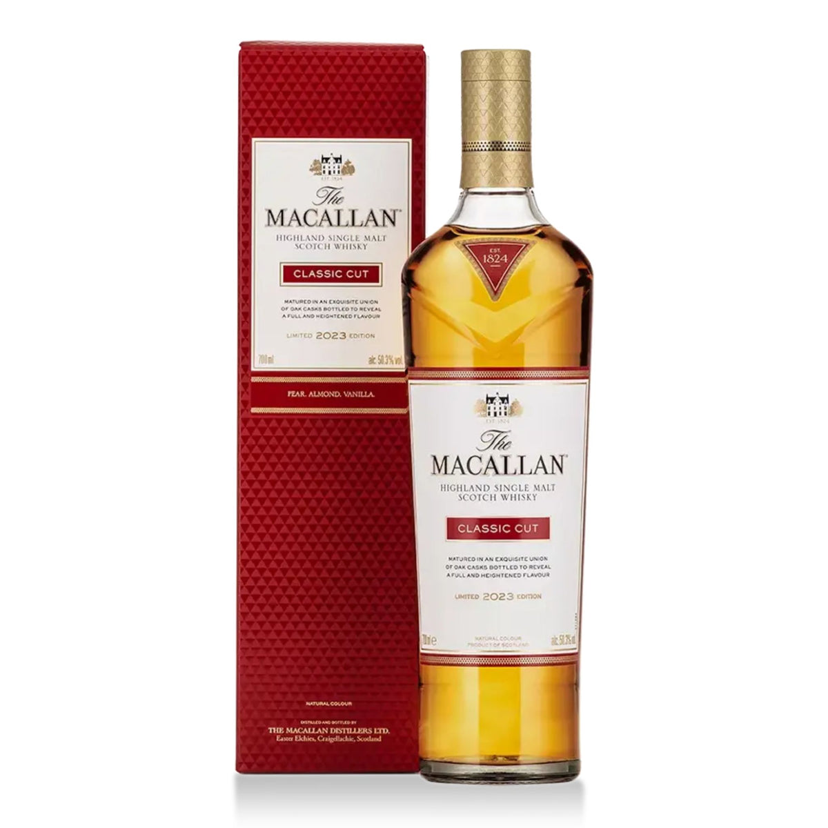 The Macallan Classic Cut Cask Strength Single Malt Scotch Whisky 700ml (2023 Edition) - Kent Street Cellars
