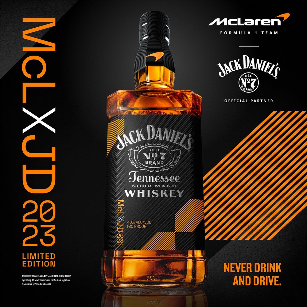 Mclaren X Jack Daniel’s 2023 Limited Edition Tennessee Whiskey 700ml - Kent Street Cellars