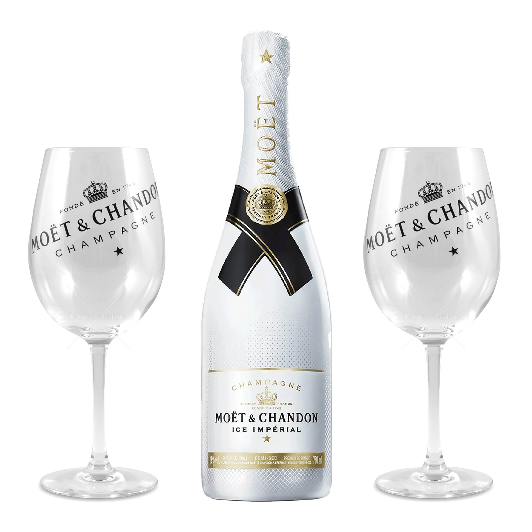 Moët & Chandon Ice Impérial + 2 Glasses Set - Kent Street Cellars