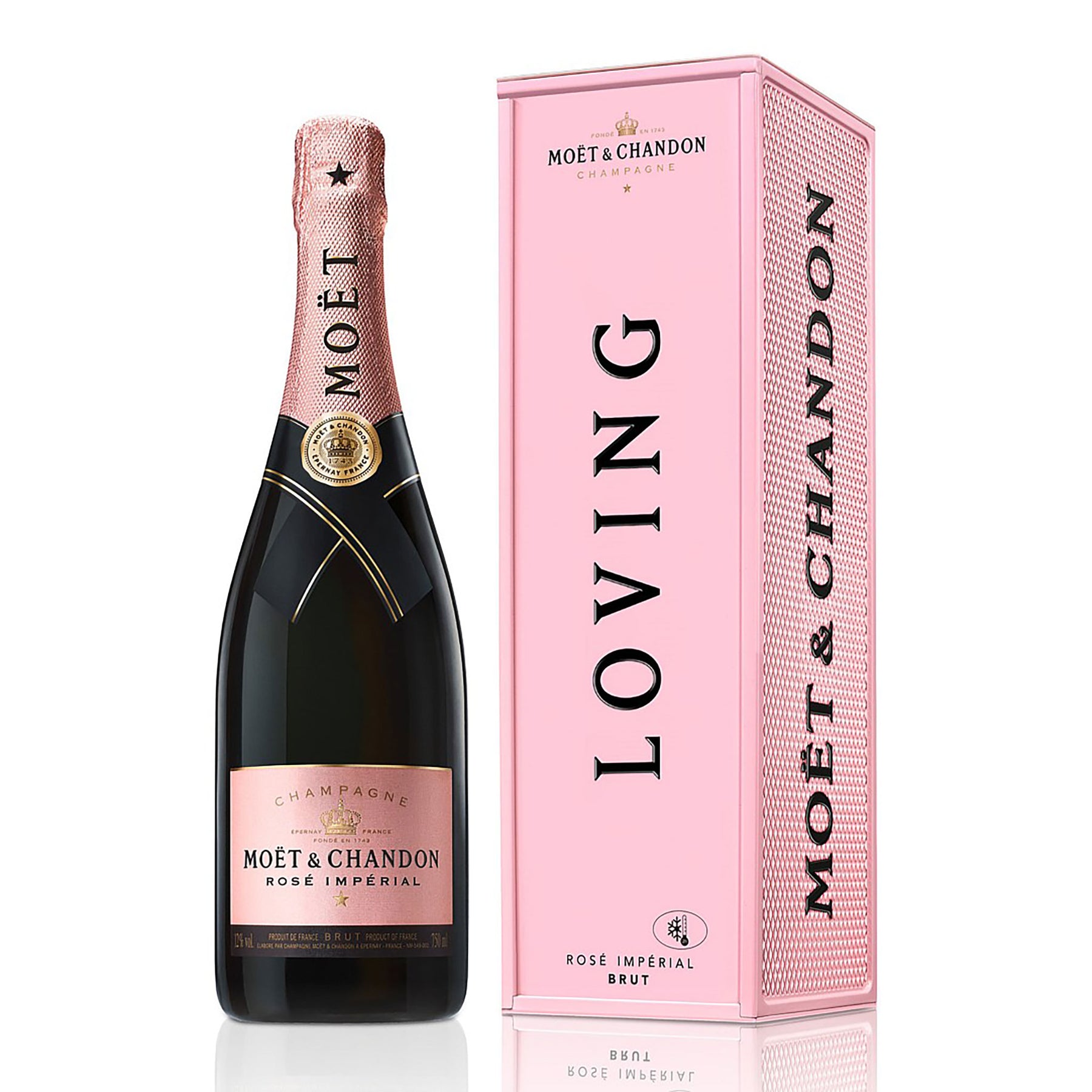 Moët & Chandon Imperial Rosé NV Personality Gift Tin - Kent Street Cellars