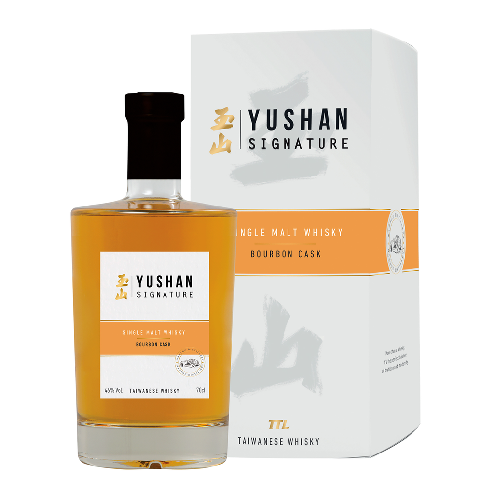 Nantou Distillery Yushan Signature Bourbon Cask Single Malt Taiwanese Whisky 700ml