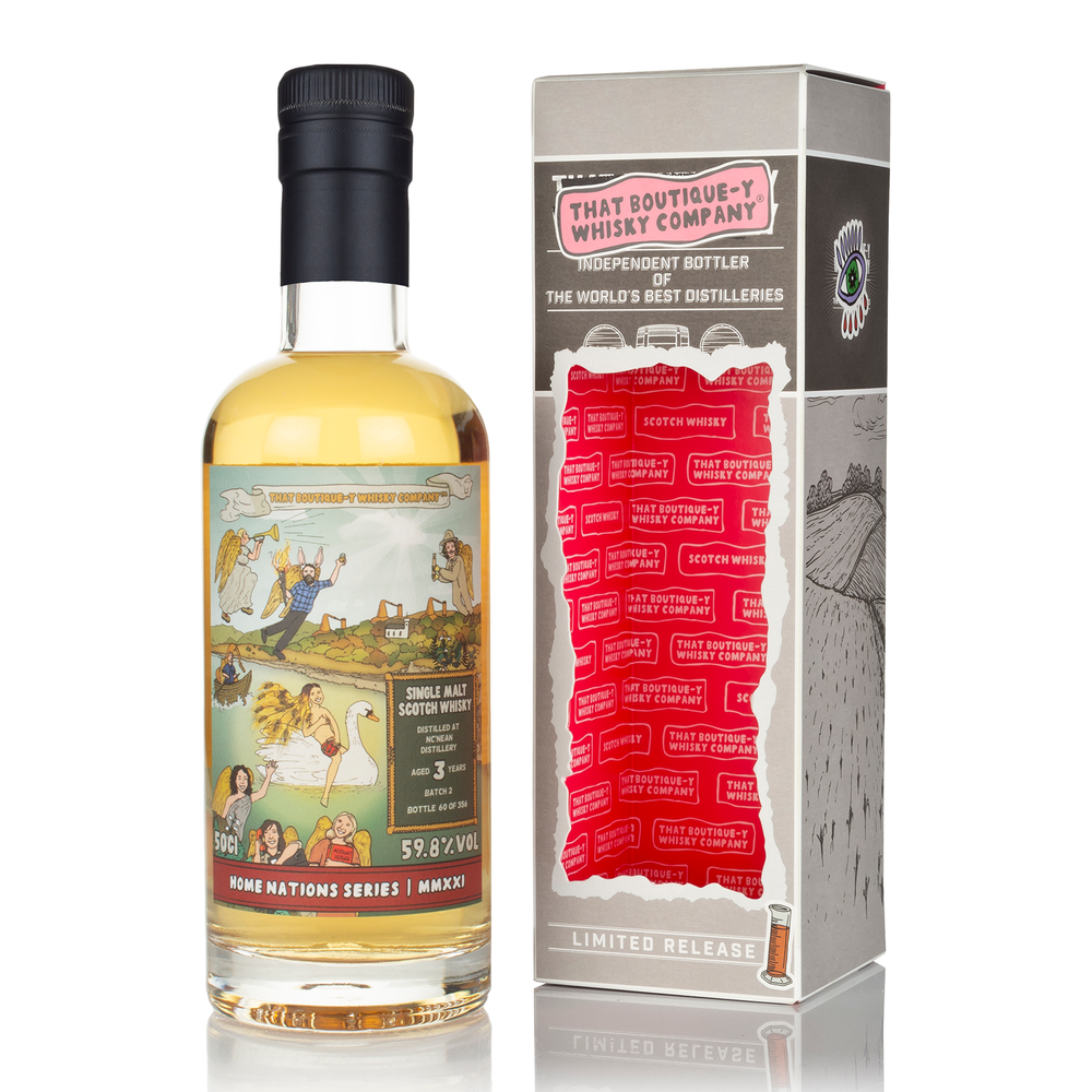 That Boutique-y Whisky Company Nc’Nean 3 Year Old Batch 2 Single Malt Scotch Whisky 500ml