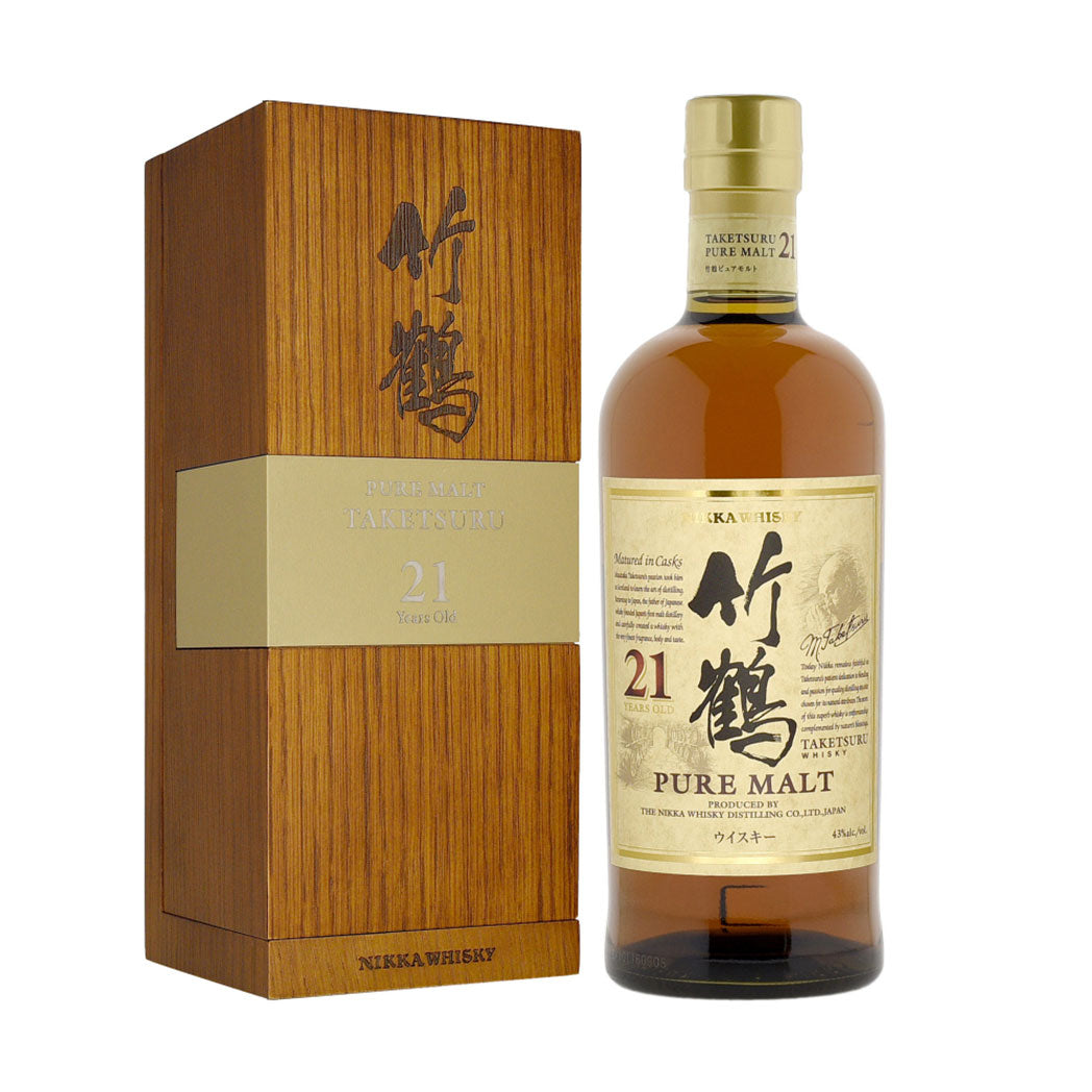 Nikka Taketsuru Pure Malt 21 Year Old Blended Malt Japanese Whisky 700ml