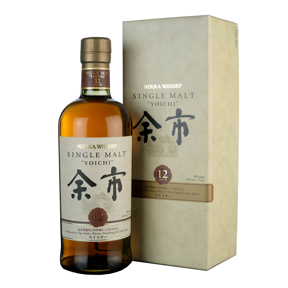 Nikka Yoichi 12 Year Old Single Malt Japanese Whisky 700ml