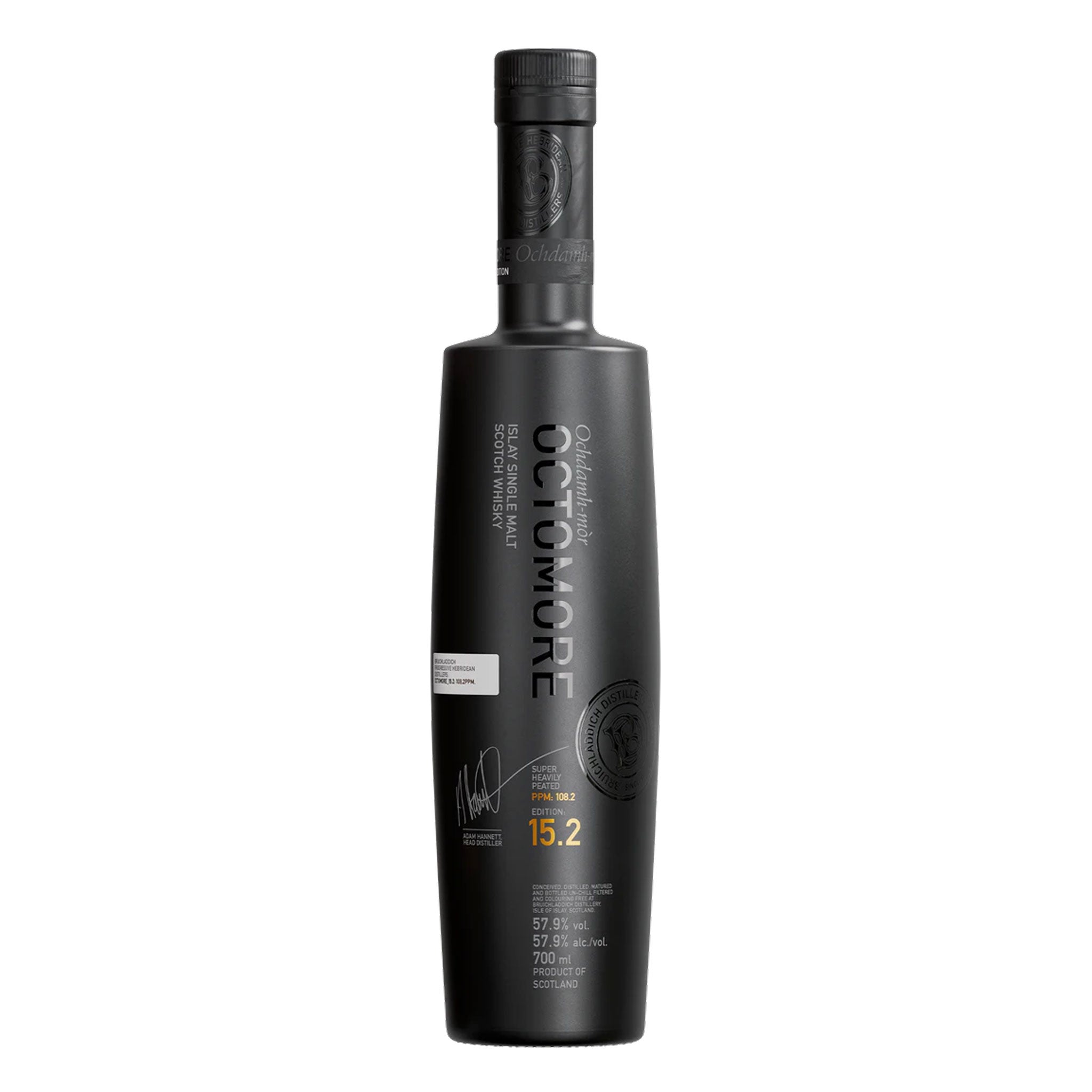 Bruichladdich Octomore 15.2 Cask Strength Single Malt Scotch Whisky 70 —  Kent Street Cellars