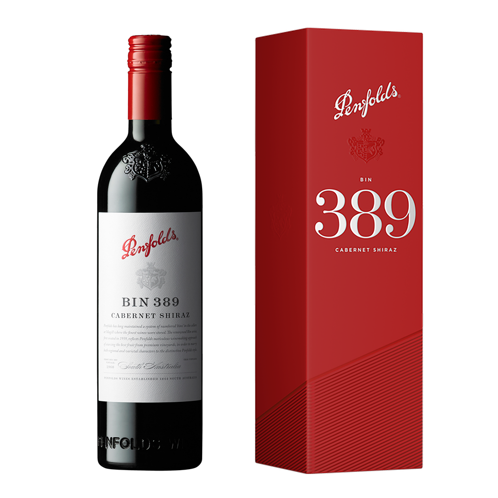 Penfolds Bin 389 Cabernet Shiraz 2021 Gift Boxed | Kent