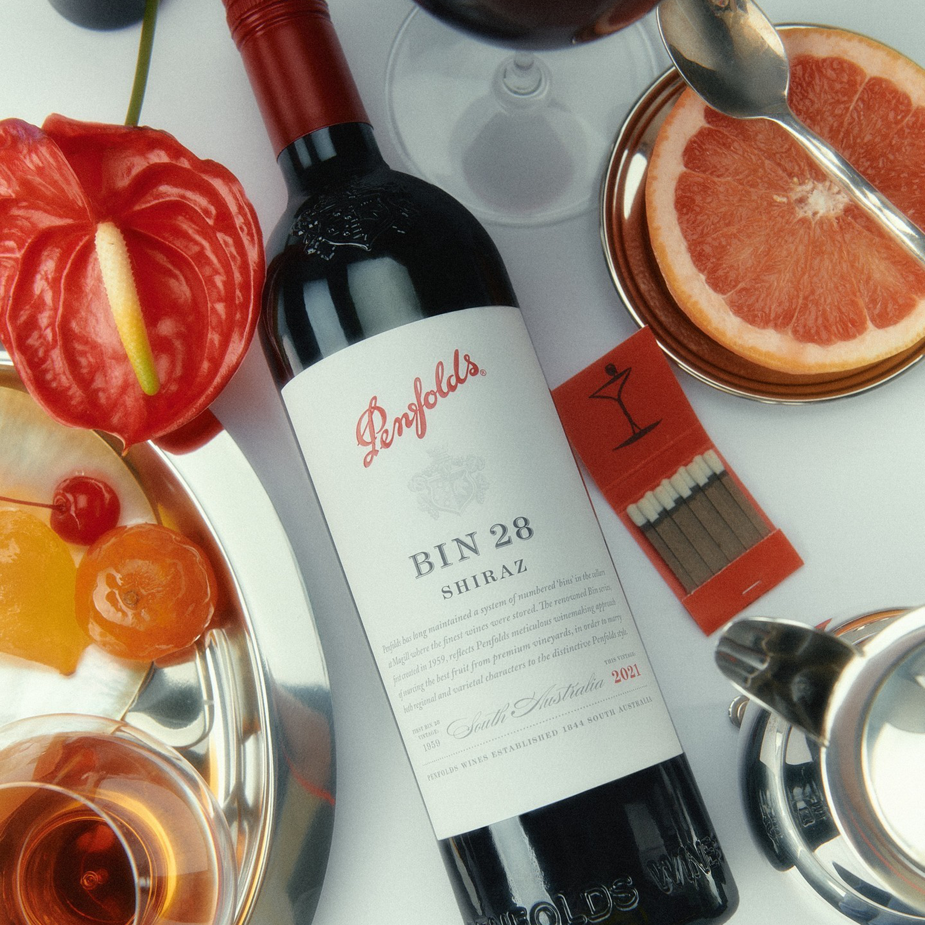 Penfolds Bin 28 Kalimna Shiraz 2021 (Ocean Gift Tube)