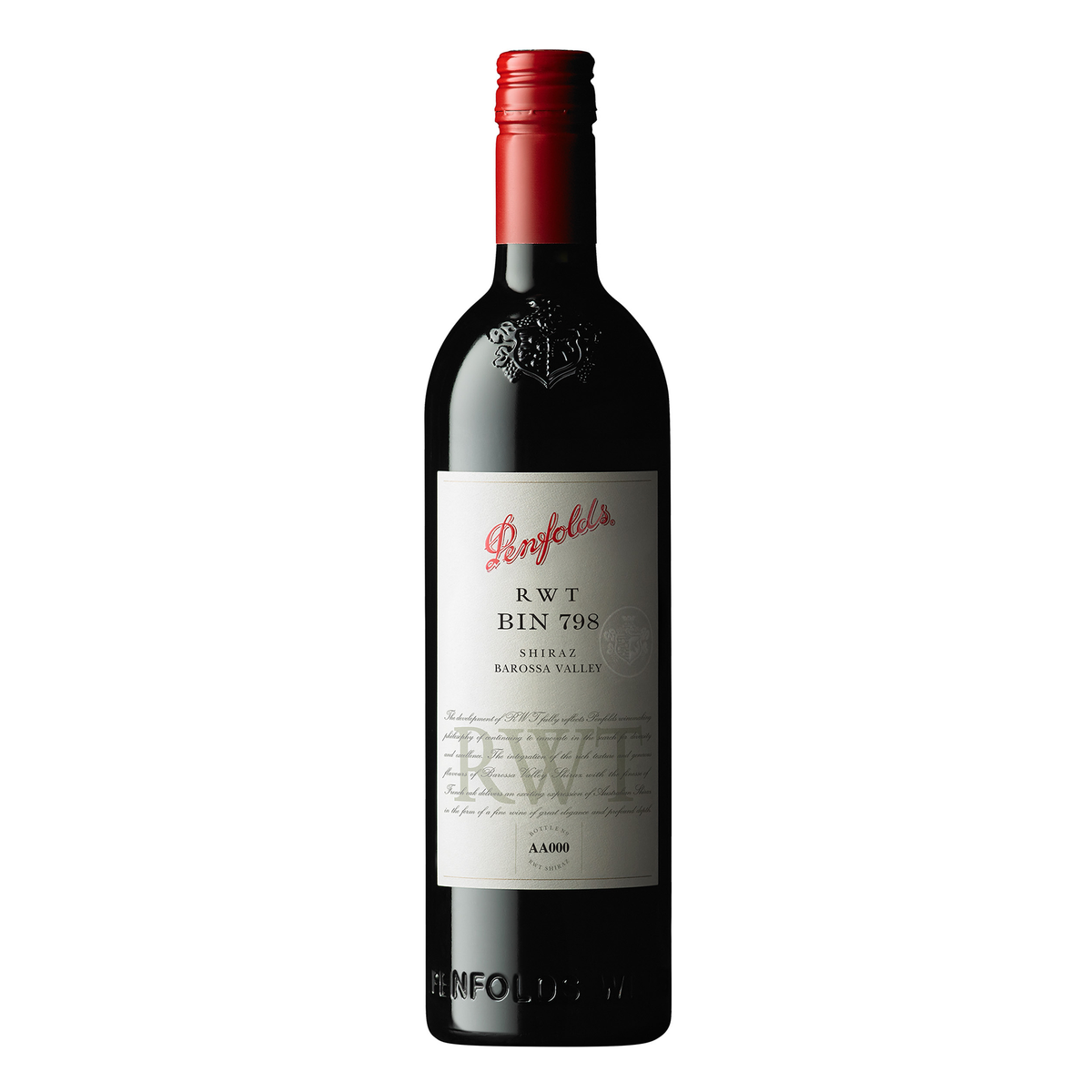 Penfolds RWT Bin 798 Shiraz 2012 | Kent Street Cellars