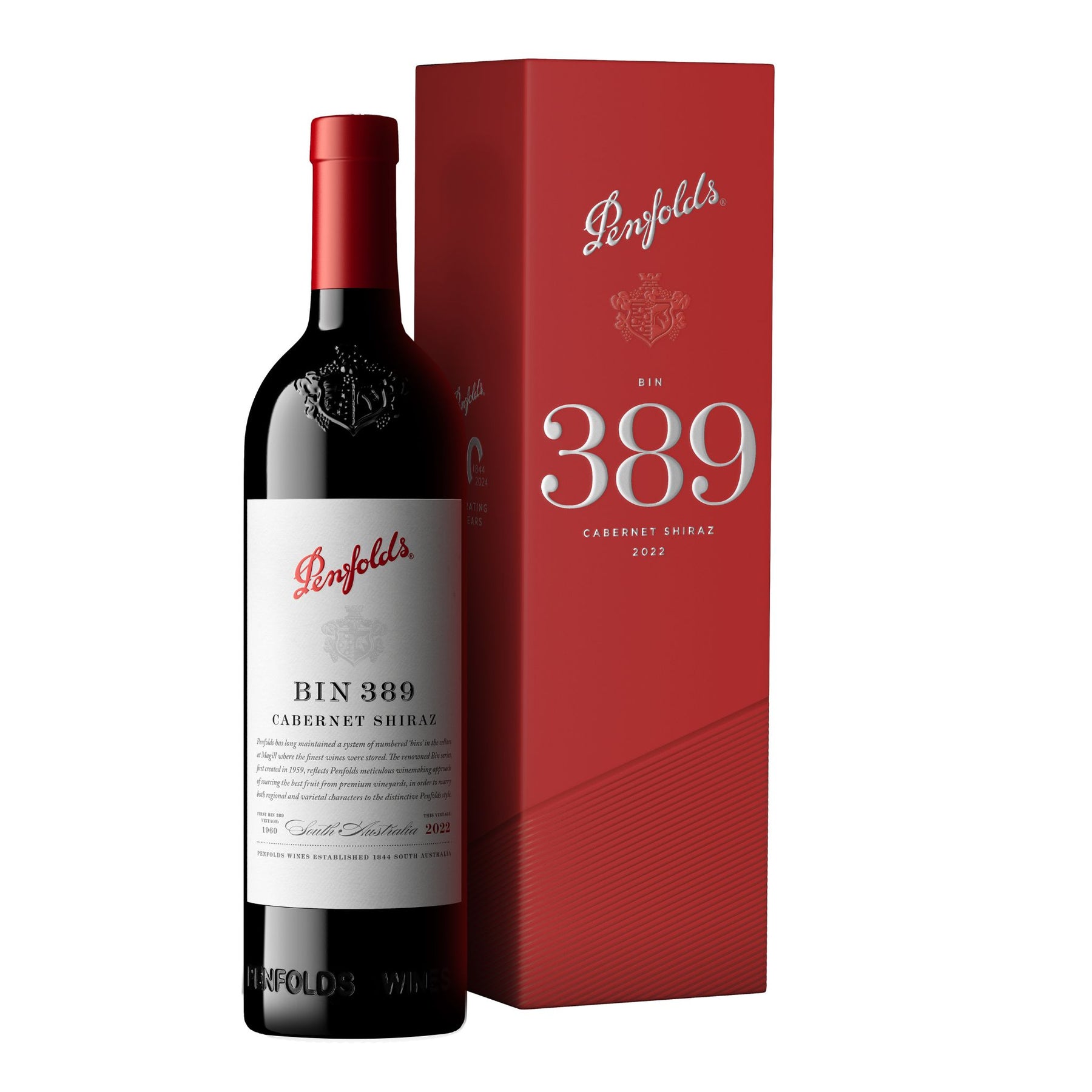 Penfolds Bin 389 Cabernet Shiraz 2022 (Gift Boxed) - Kent Street Cellars