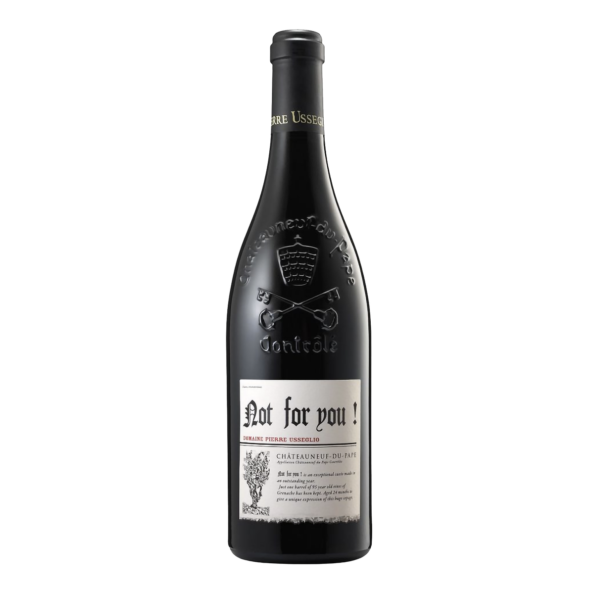 Domaine Pierre Usseglio & Fils Chateauneuf-du-Pape Not For You 2019 - Kent Street Cellars