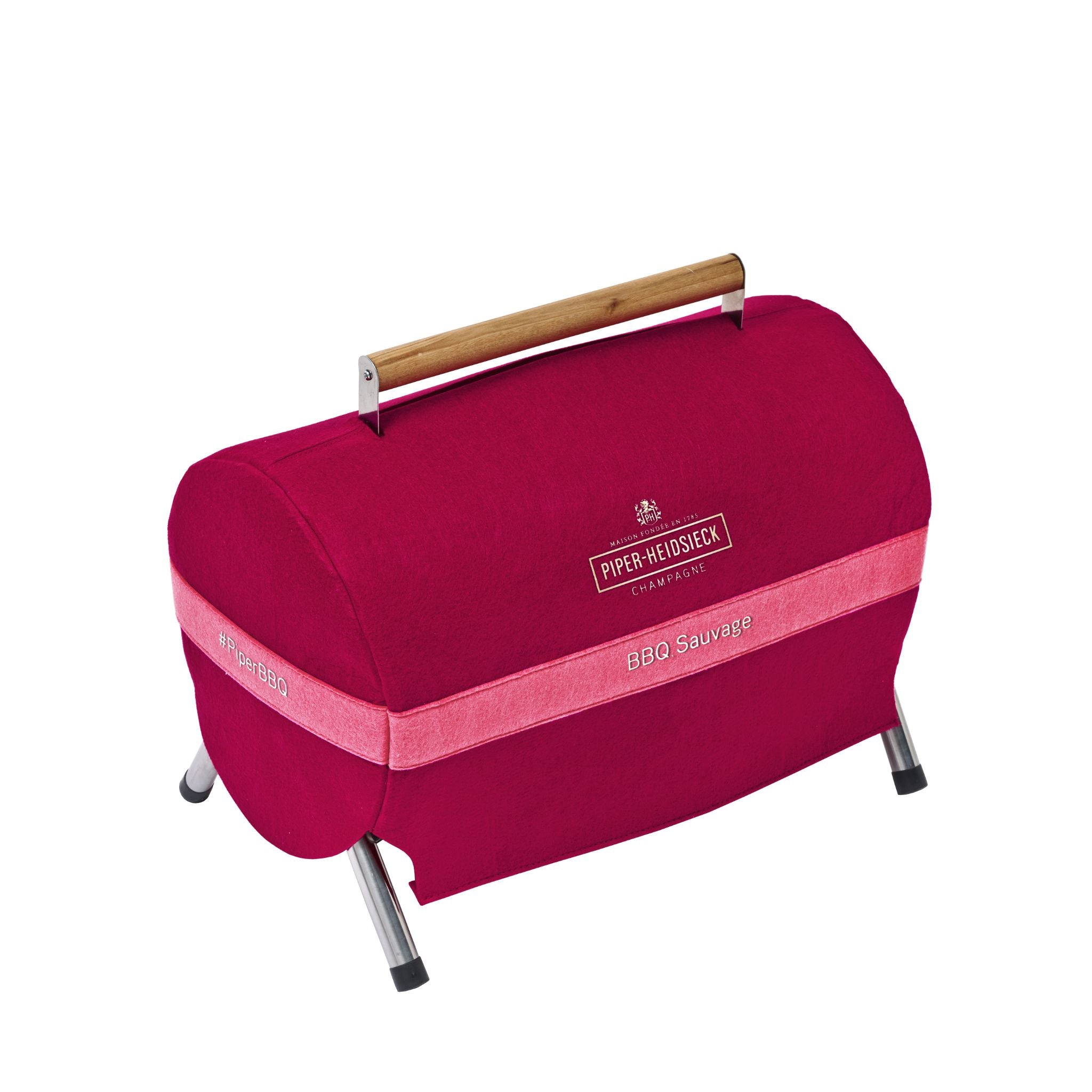 ﻿Piper-Heidsieck Rose Sauvage with BBQ Grill & Ice Cooler