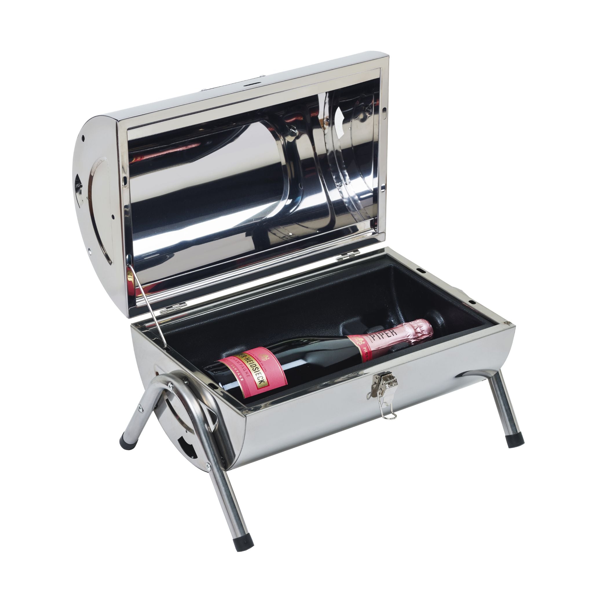 ﻿Piper-Heidsieck Rose Sauvage with BBQ Grill & Ice Cooler