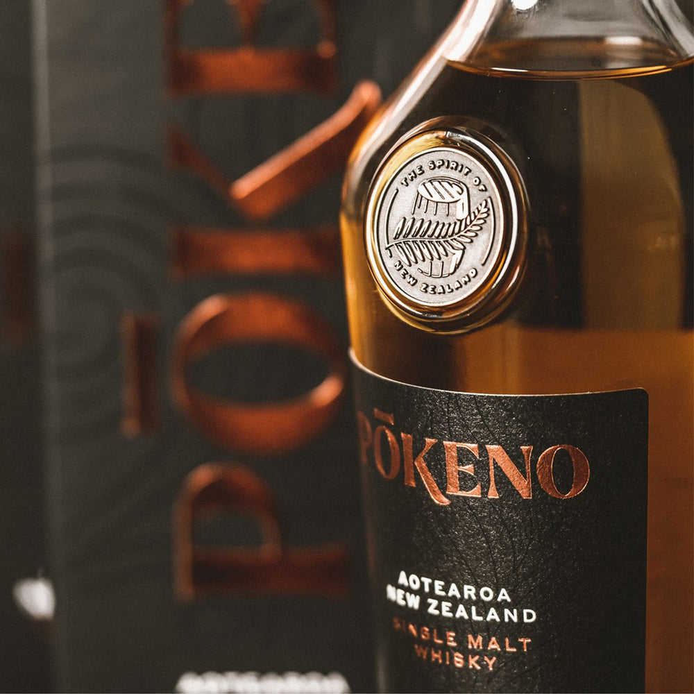 Pōkeno New Zealand Triple Distilled Single Malt Whisky 700ml