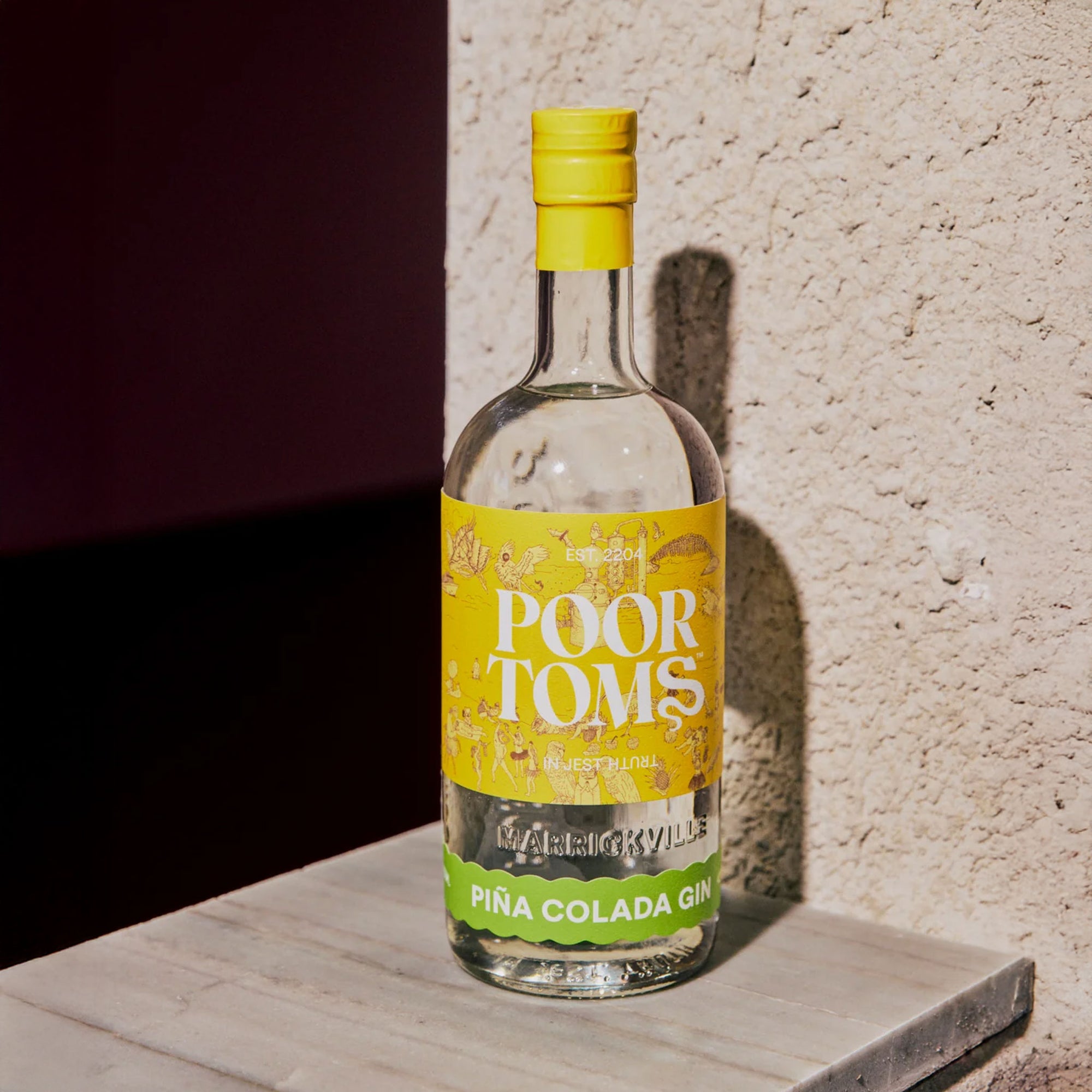 Poor Toms Piña Colada Gin 700ml | Kent Street Cellars
