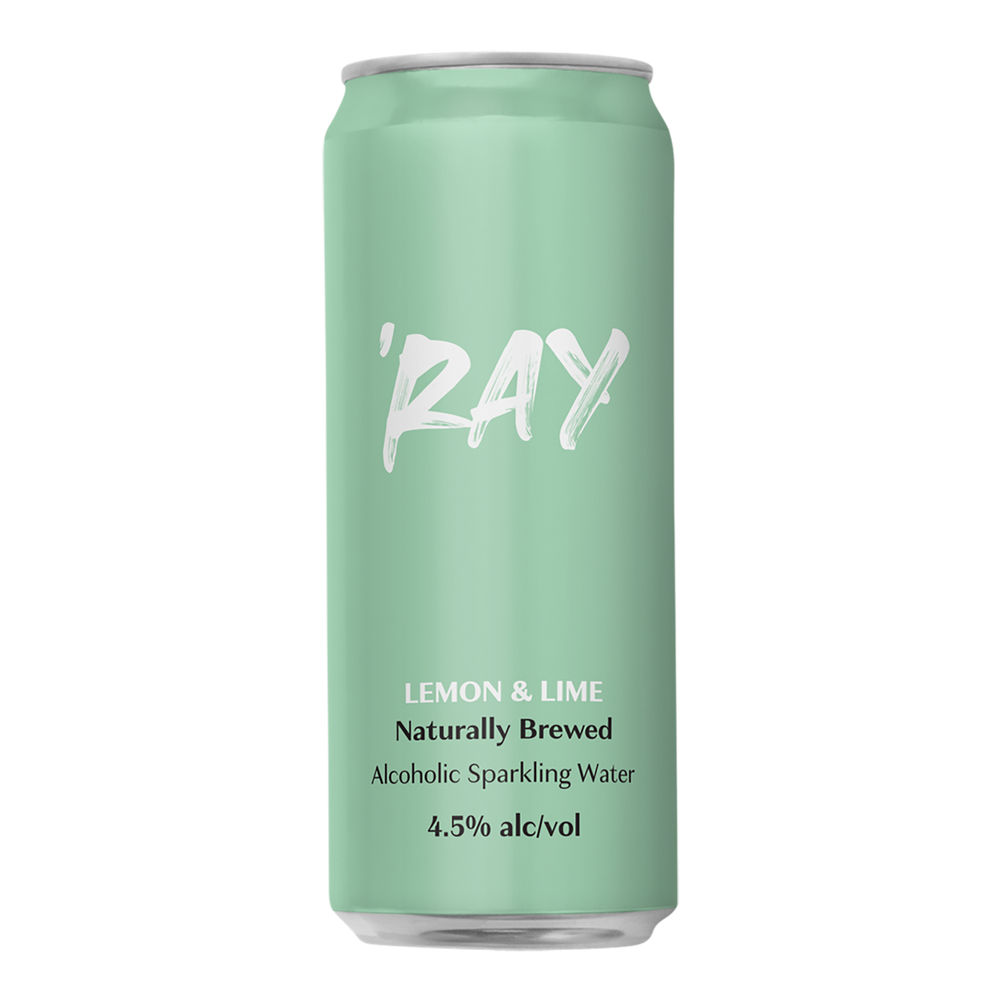 Ray Lemon & Lime Seltzer (Case)