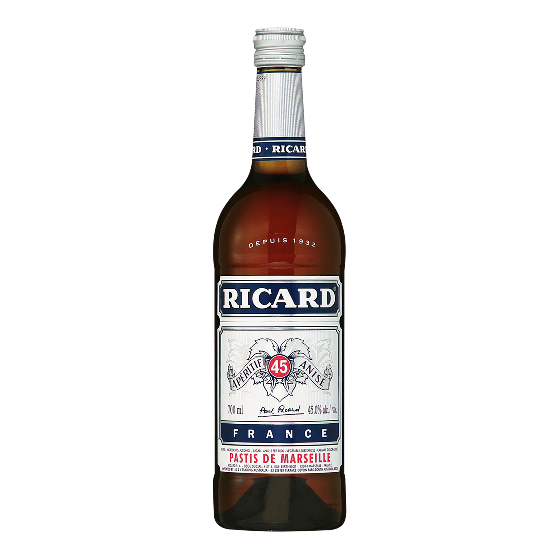 Ricard Aperitif 700ml - Kent Street Cellars