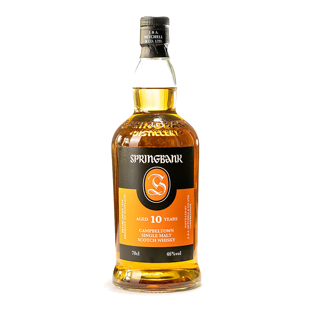 Springbank 10 Year Old Single Malt Scotch Whisky 700ml - Kent Street Cellars