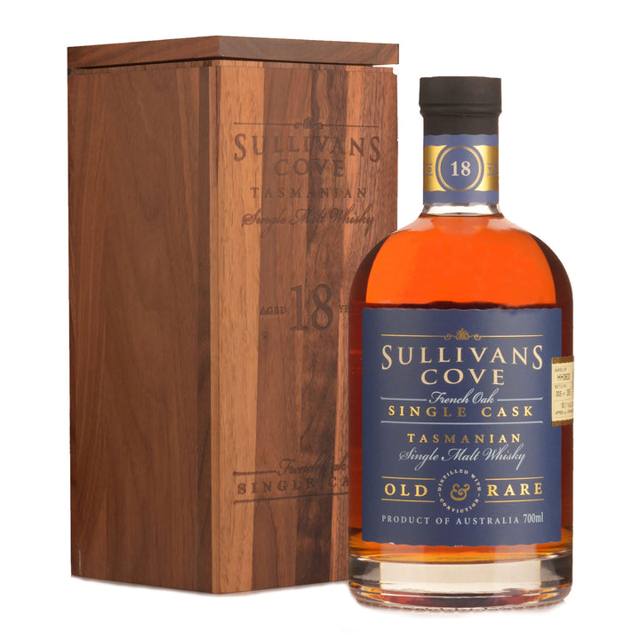 Sullivans Cove Old & Rare French Oak Single Cask 18 Year Old Single Malt Whisky 700ml (HH0600)