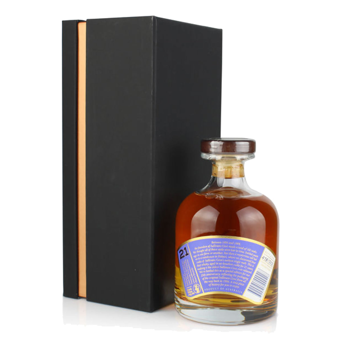 Sullivans Cove 21 Year Old 25th Anniversary Single Malt Whisky 770ml