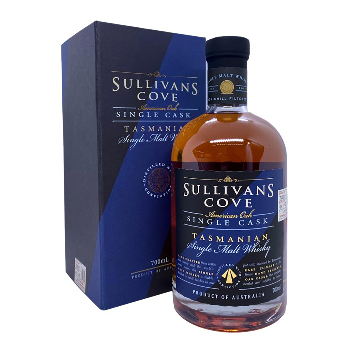 Sullivans Cove American Oak Ex-Tawny Port Single Cask Single Malt Whisky 700ml (TD0309) - Kent Street Cellars